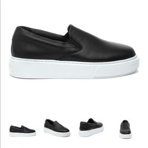 J Slide Slip-On Leather Sneaker